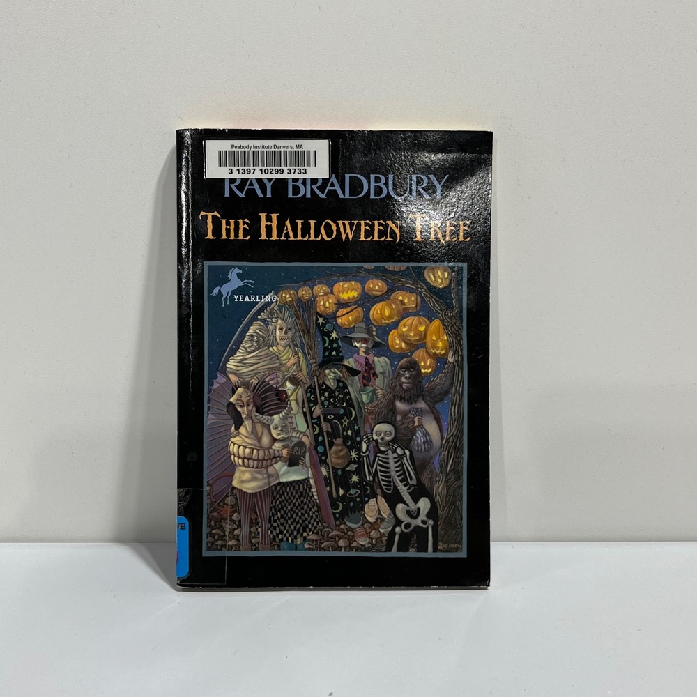 Ray Bradbury The Halloween Tree Paperback Yearling 2001 Ex-Library Copy